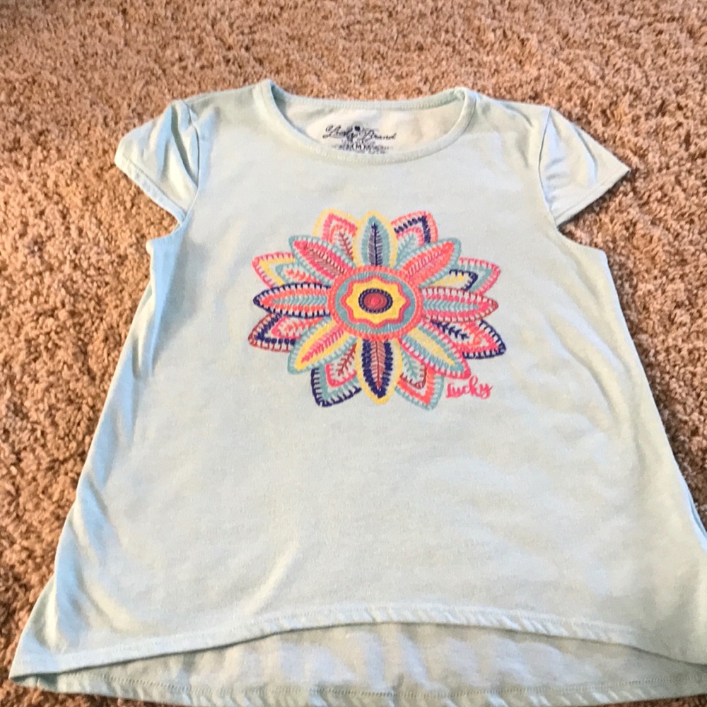 Girl’s Lucky Brand top, size medium